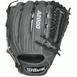 on 11.75 Inch Pattern A2000 Baseball Glove. Closed Pro-Laced